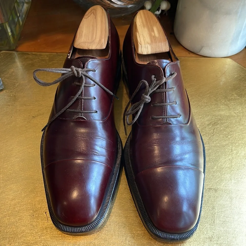 Salvatore Ferragamo Cap-Toe Oxfords
